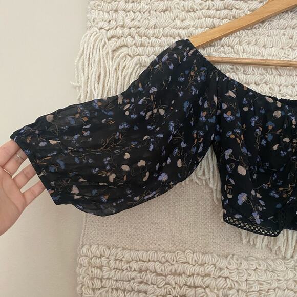 NWT: ba&sh Topaz Crop Top - Picture 2 of 7